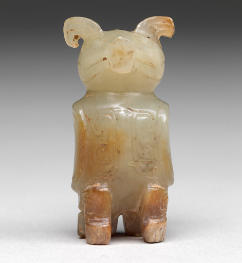 Horned Owl-Shaped Pendant from the Smith College Museum of Art collection